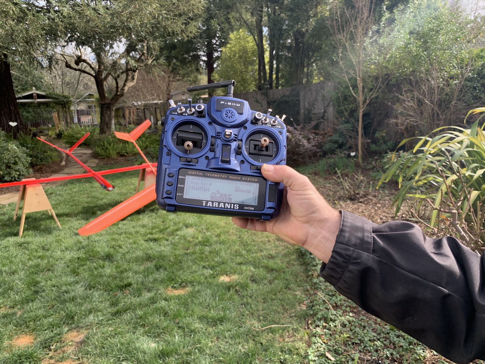 Peter Edridge's radio controlled airplane
